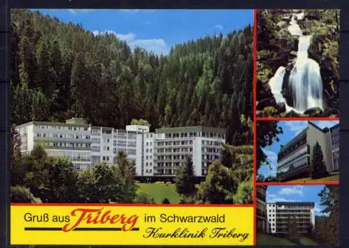 (5165) Triberg - unbeschrieben / Baden-Württemberg Wasserfälle Kurklinik