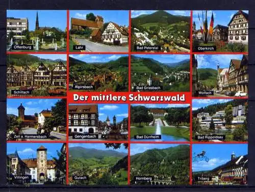 (5174) Der mittlere Schwarzwald - unbeschrieben / Baden-Württemberg Oberkirch Offenbach