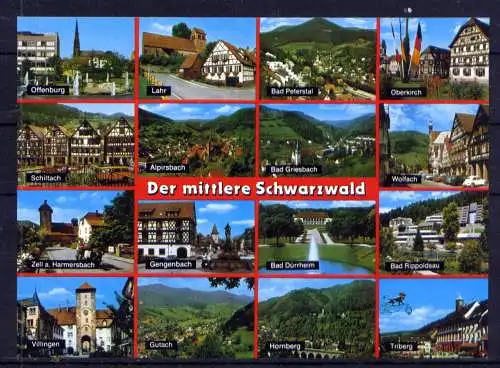 (5175) Der mittlere Schwarzwald - unbeschrieben / Baden-Württemberg Oberkirch Offenbach