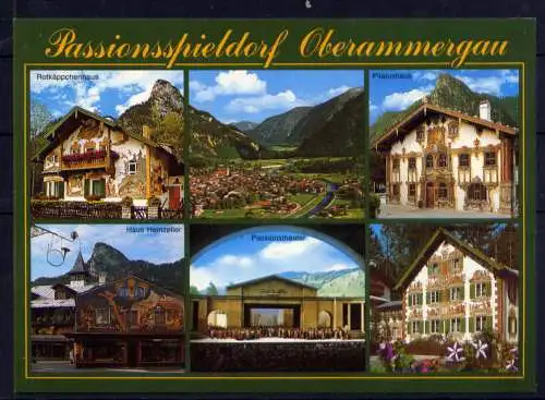 (5180) Oberammergau - unbeschrieben / Bayern Passionsspiele