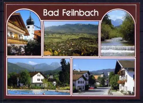 (5185) Bad Feilnbach - unbeschrieben / Bayern Kirche Bad