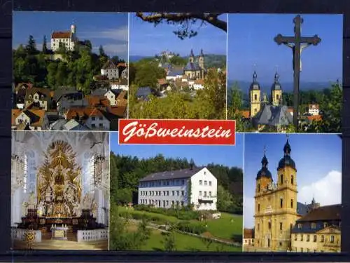 (5210) Gößweinstein - unbeschrieben / Bayern Basilika Burg