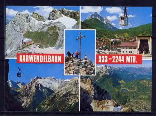 (5212) Mittenwald - unbeschrieben / Bayern Schwebebahn