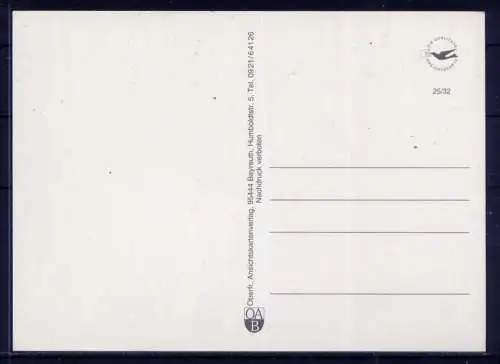 (5235) Oberfranken - unbeschrieben / Bayern Burg Kirche Rathaus Wappen