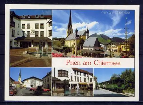 (5241) Prien - unbeschrieben / Bayern Eisenbahn PKW Kirche