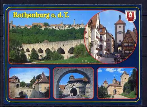 (5244) Rothenburg - unbeschrieben / Bayern Burg Wappen