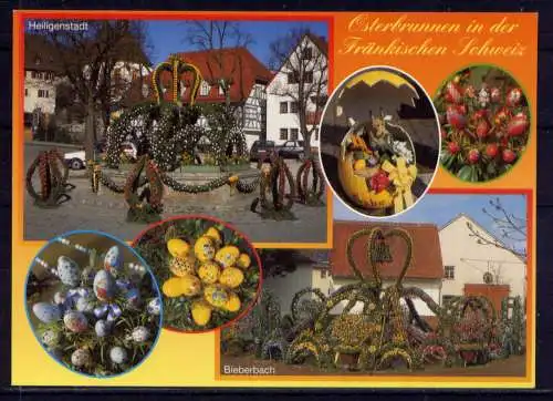 (5254) Heiligenstadt - unbeschrieben / Bayern Osterbrunnen Ostern