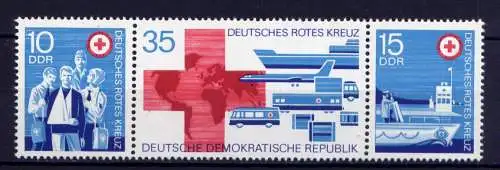 (32359) DDR Nr.1789/91 Streifen                     **  postfrisch