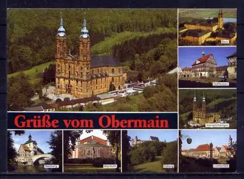 (5265) Obermain - unbeschrieben / Bayern Vierzehnheiligen Burg Theater Kloster