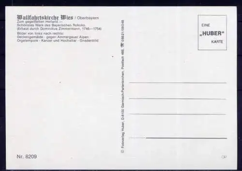 (5270) Wies - unbeschrieben / Bayern Wallfahrtskirche