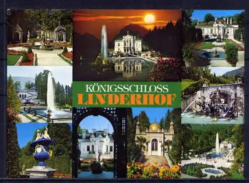 (5271) Linderhof - unbeschrieben / Bayern Königschloß