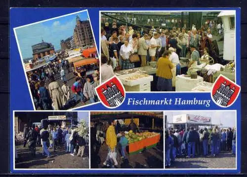 (5288) Hamburg - unbeschrieben / Hamburg  Fischmarkt Wappen