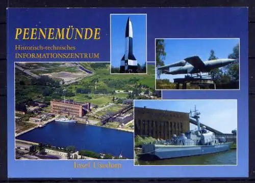 (5308) Peenemünde - unbeschrieben / Mecklenburg-Vorpommern  Raketenschiff Rakete