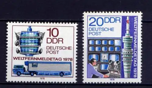(32511) DDR Nr.2316/7                     **  postfrisch