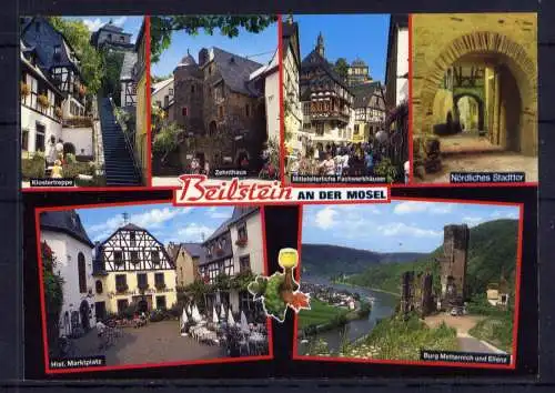 (5328) Beilstein  - unbeschrieben / Rheinland-Pfalz Burg Markt 