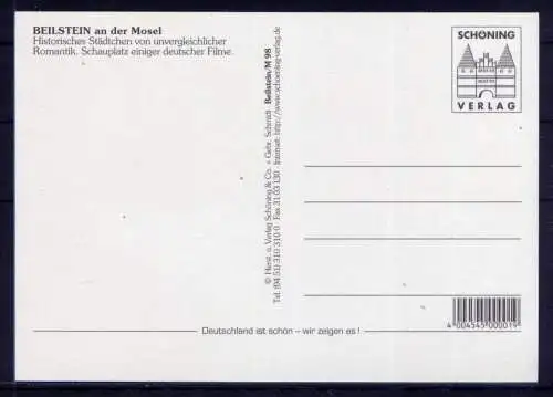 (5328) Beilstein  - unbeschrieben / Rheinland-Pfalz Burg Markt 