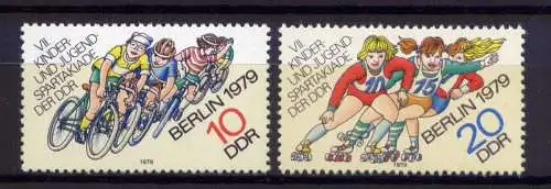 (32542) DDR Nr.2433/4                     **  postfrisch