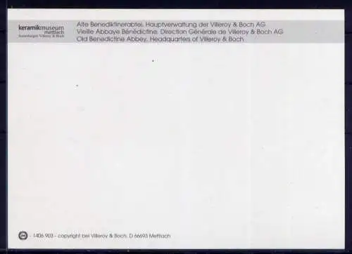 (5348) Mettlach  - unbeschrieben / Saarland  Benediktinerabtei