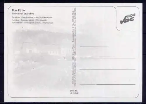 (5360) Bad Elster  - unbeschrieben / Sachsen  Kurhaus Bad Quelle