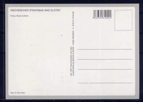 (5361) Bad Elster  - unbeschrieben / Sachsen  Kurhaus Gondelteich