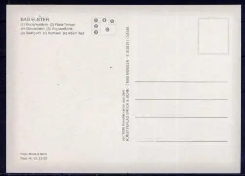 (5363) Bad Elster  - unbeschrieben / Sachsen  Kurhaus Gondelteich Klinik