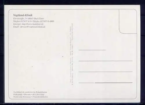 (5364) Bad Elster  - unbeschrieben / Sachsen  Vogtland- Klinik