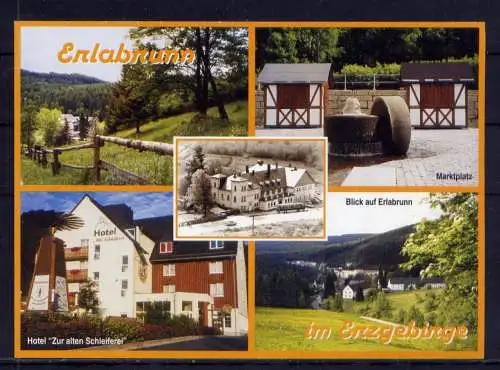 (5367) Erlabrunn  - unbeschrieben / Sachsen  Markt Hotel