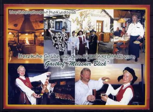 (5377) Taubenheim  - unbeschrieben / Sachsen  Gaststätte Meissner Blick