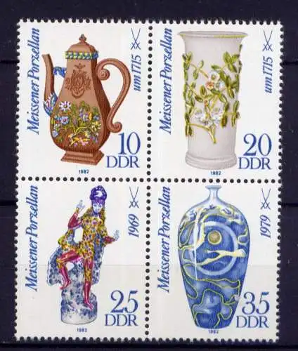 (32622) DDR Nr.2667/70 Viererblock                     **  postfrisch