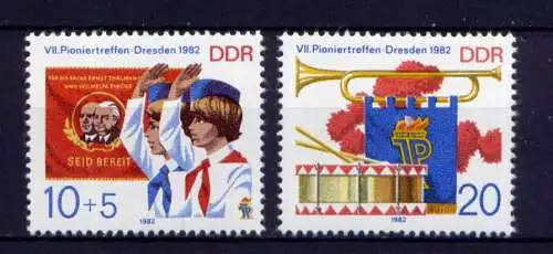 (32636) DDR Nr.2724/5                     **  postfrisch