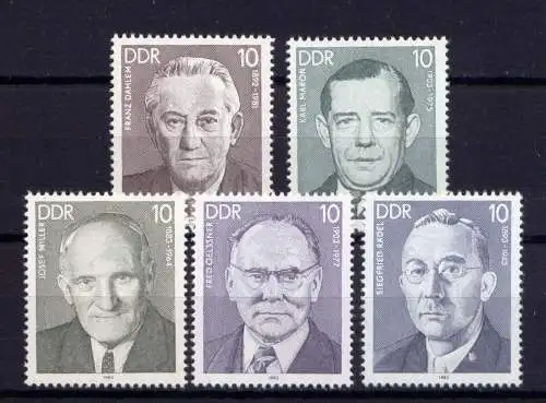 (32648) DDR Nr.2765/9                     **  postfrisch