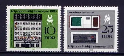 (32652) DDR Nr.2779/80                     **  postfrisch