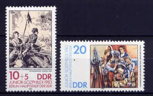 (32660) DDR Nr.2812/3                     **  postfrisch
