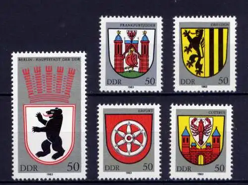 (32663) DDR Nr.2817/21                     **  postfrisch