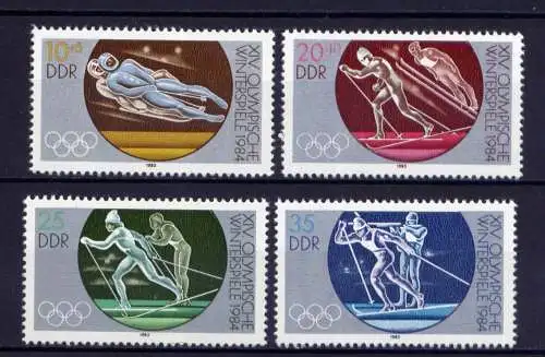 (32671) DDR Nr.2839/42                     **  postfrisch