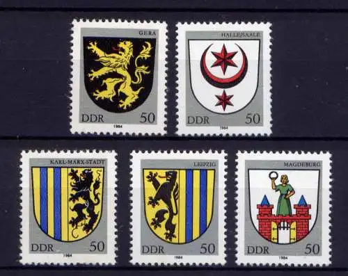 (32675) DDR Nr.2857/61                     **  postfrisch