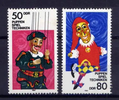 (32682) DDR Nr.2876/7                     **  postfrisch