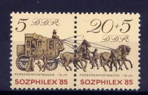 (32715) DDR Nr.2965/6 Paar                    **  postfrisch