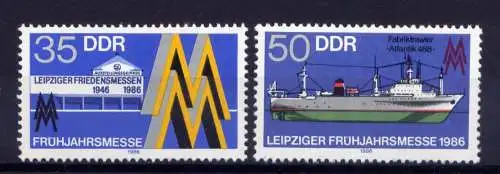 (32729) DDR Nr.3003/4                    **  postfrisch