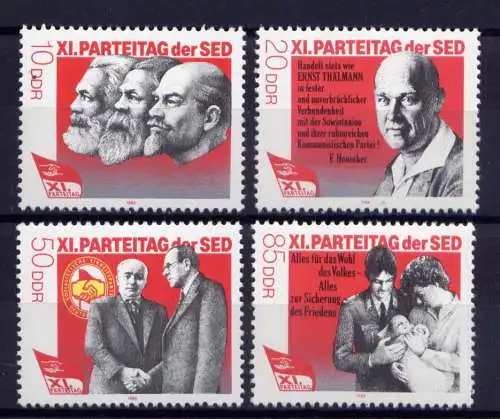 (32731) DDR Nr.3009/12                    **  postfrisch