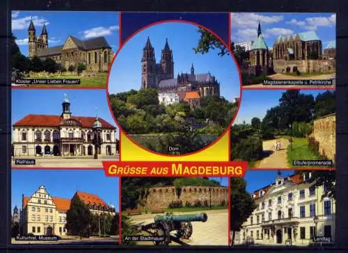 (5404) Magdeburg  - unbeschrieben / Sachsen-Anhalt Magdeburger Dom Kirche Markt Kloster