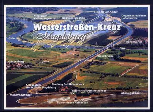 (5405) Magdeburg  - unbeschrieben / Sachsen-Anhalt Wasserstraße