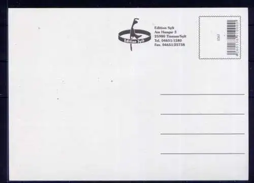 (5418) Sylt  - unbeschrieben / Schleswig-Holstein Leuchtturm Strand Karte