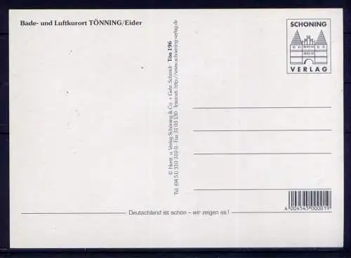 (5422) Tönning  - unbeschrieben / Schleswig-Holstein Hafen Markt PKW Wappen