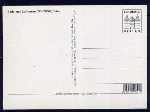 (5423) Tönning  - unbeschrieben / Schleswig-Holstein Hafen Markt PKW Wappen