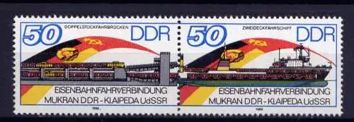 (32747) DDR Nr.3052/3 Paar                    **  postfrisch