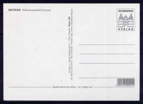 (5442) Weimar  - unbeschrieben / Thüringen Goethe Schiller Schloß