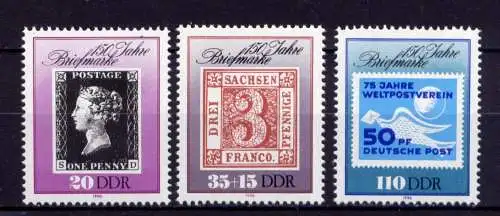 (32833) DDR Nr.3329/31                     **  postfrisch