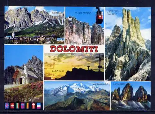 (5451) Dolomiten  - unbeschrieben / Italien Cortina Seilbahn