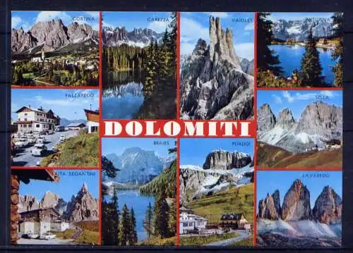 (5452) Dolomiten  - unbeschrieben / Italien Berge PKW See